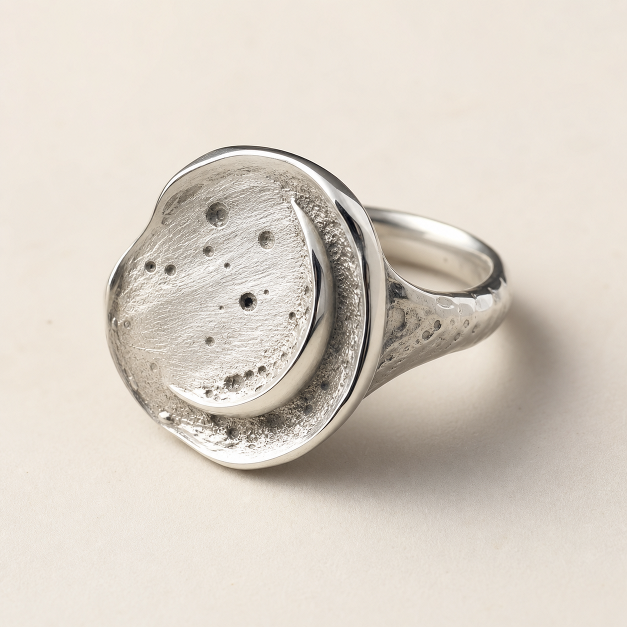 Lunar Silver Ring